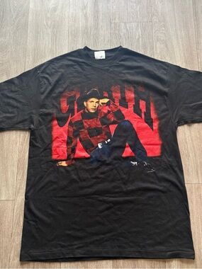 Vintage 1993 Garth Brooks In Pieces Tour Concert Hanes T shirt size Large